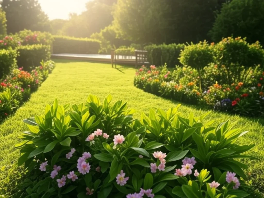 Vue d'un magnifique jardin paysager créé par Artisan du Paysage Aubagne (13). Découvrez nos "Prix et Tarifs de nos services à Aubagne".